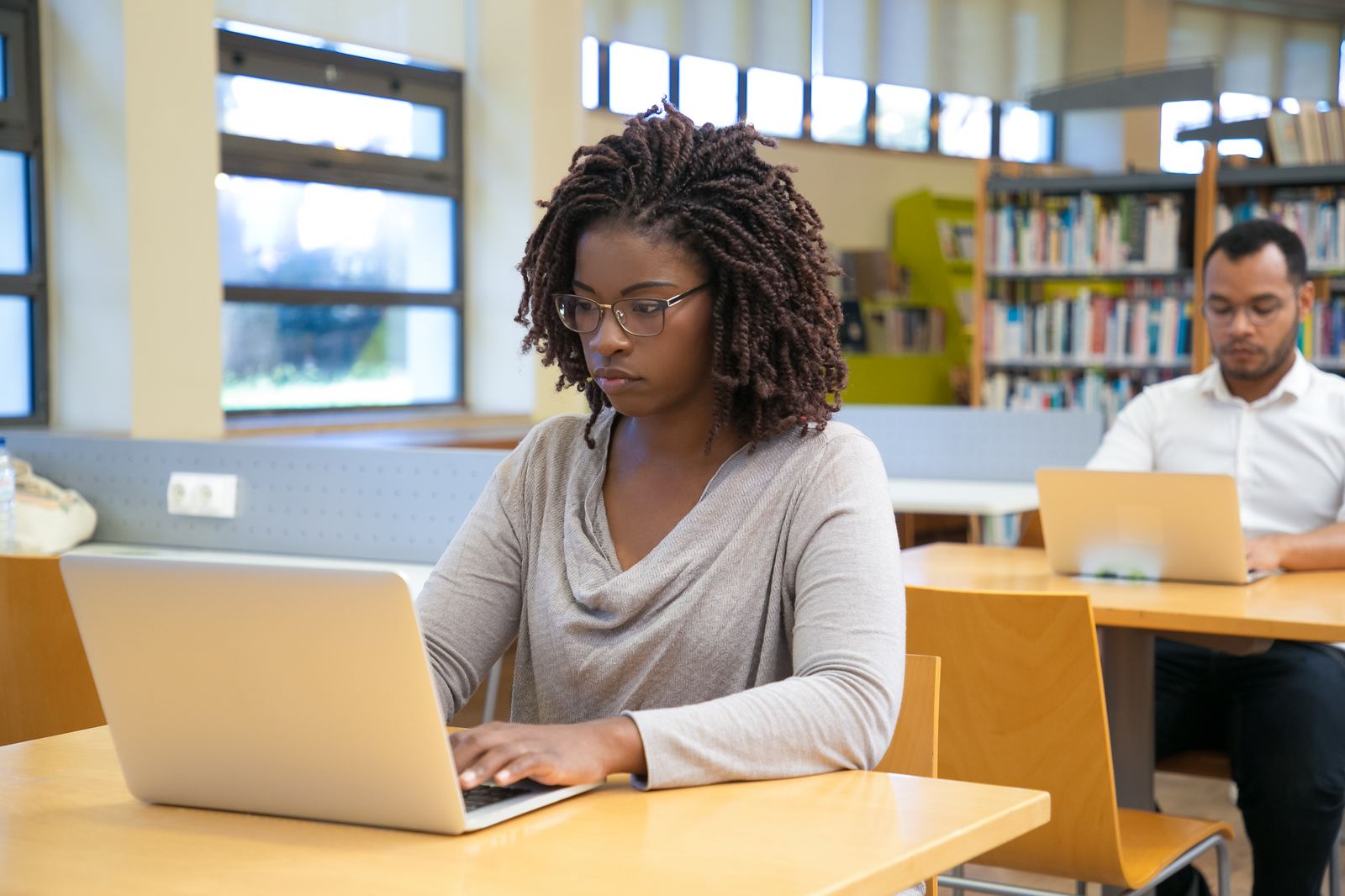 Hands-on computer training in a lab